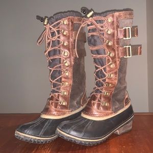 Sorel Lace-Up Rain Boots